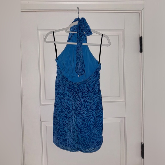 NBD (Revolve) Blue Parí Mini Dress - Size Small - Picture 4 of 5